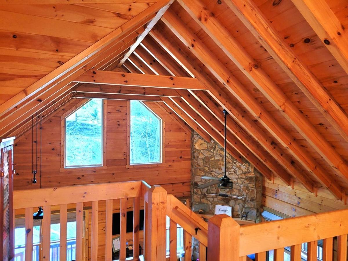 Luxury Cabin With Waterview And Privacy, Hiking Blue Ridge Exterior foto